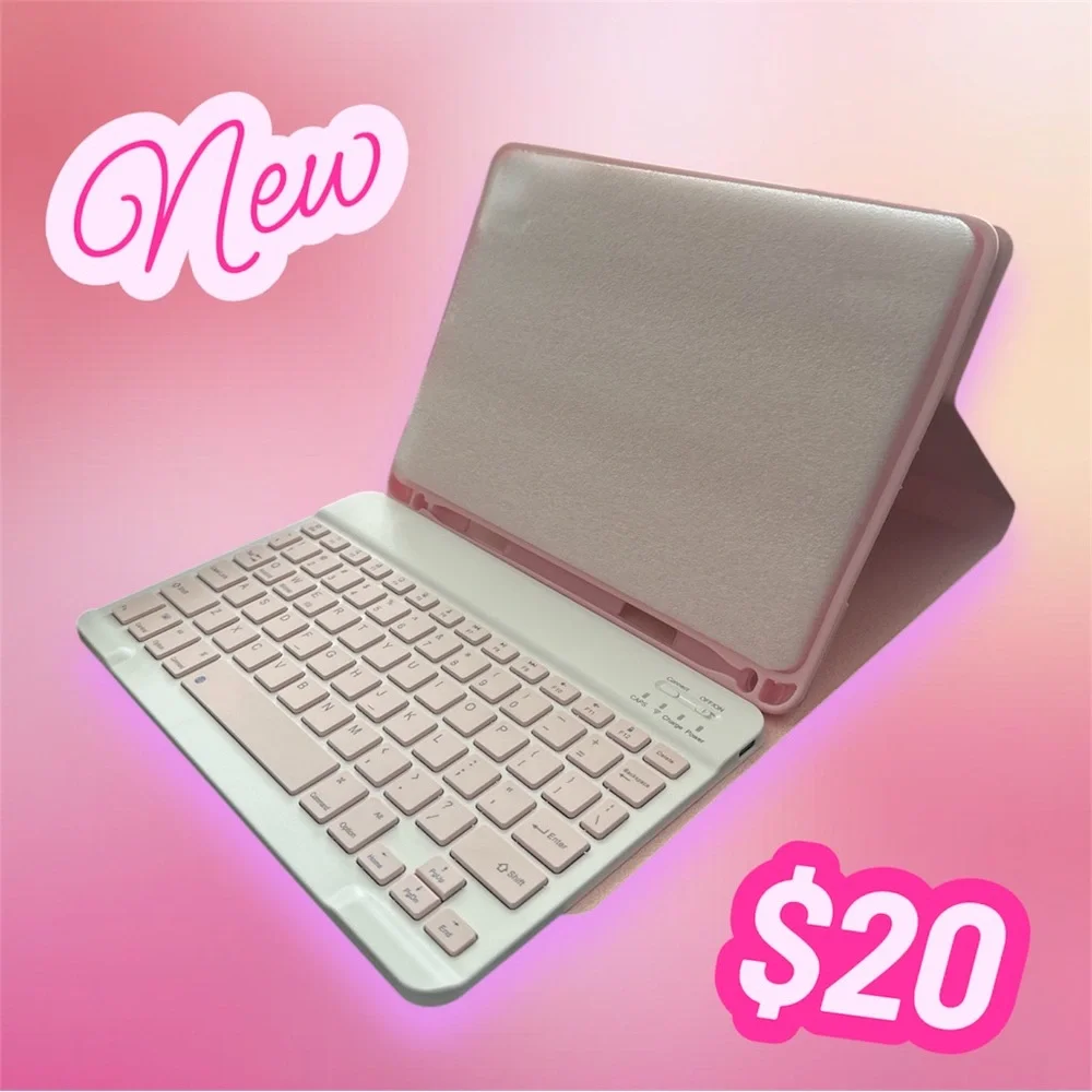 Pink Tablet Keyboard Case